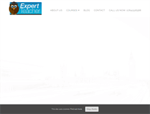 Tablet Screenshot of expert-teacher.com